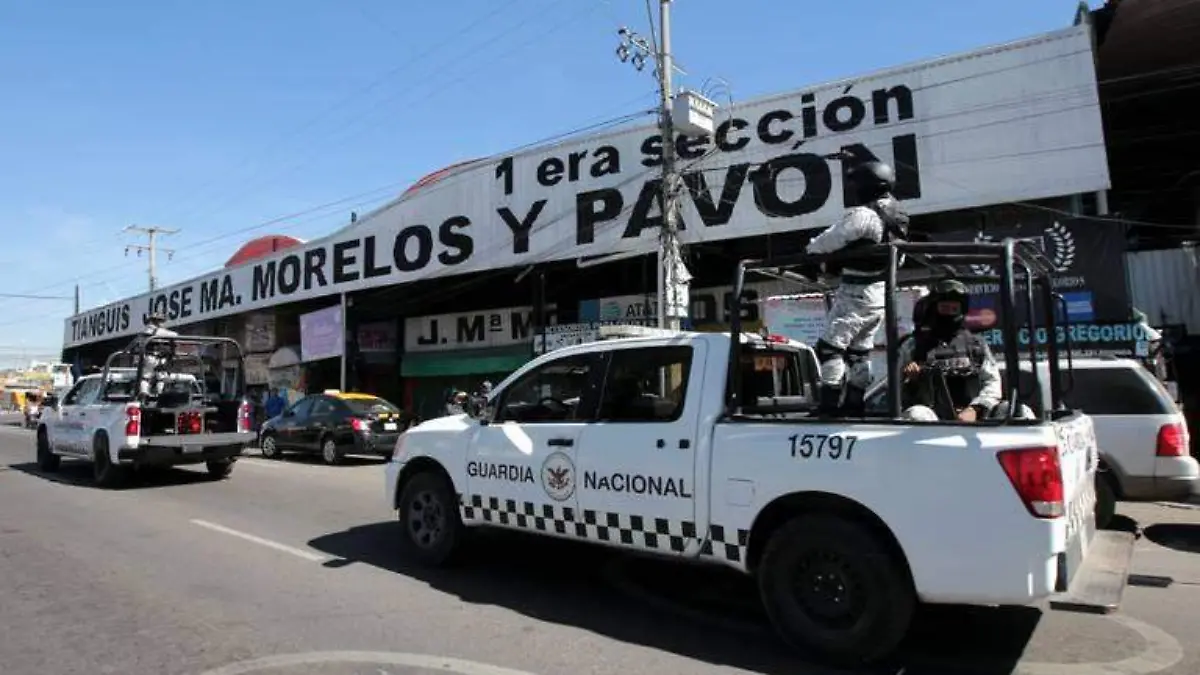 Balaceras en el Mercado Morelos